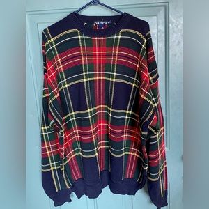 Men’s Nautica plaid sweater